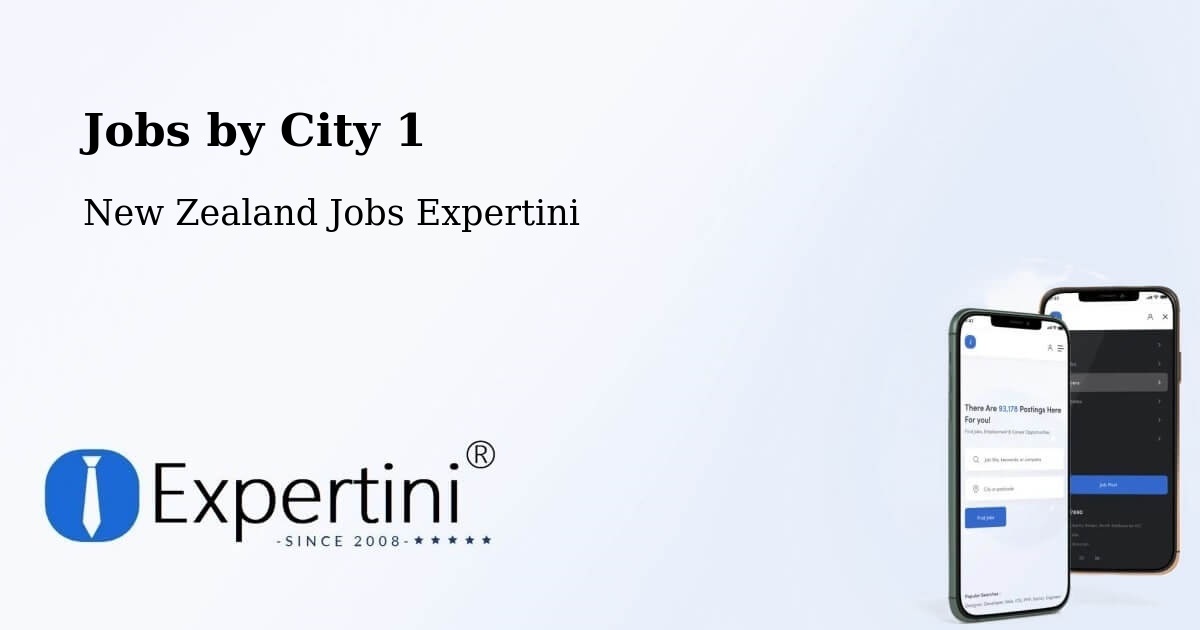 City Jobs in New Zealand - Expertini